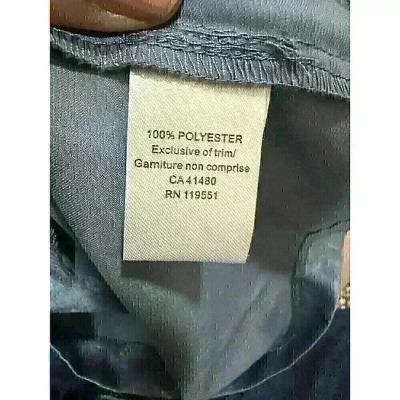 C.F. Collection Blue Camisole Small - Picture 4 of 4